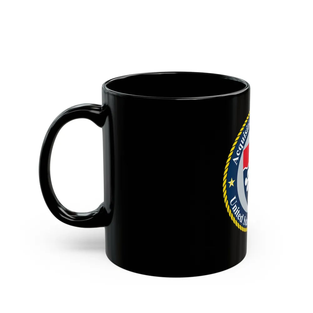 USCG Acquisition Directorate (U.S. Coast Guard) Black Coffee Mug-Go Mug Yourself