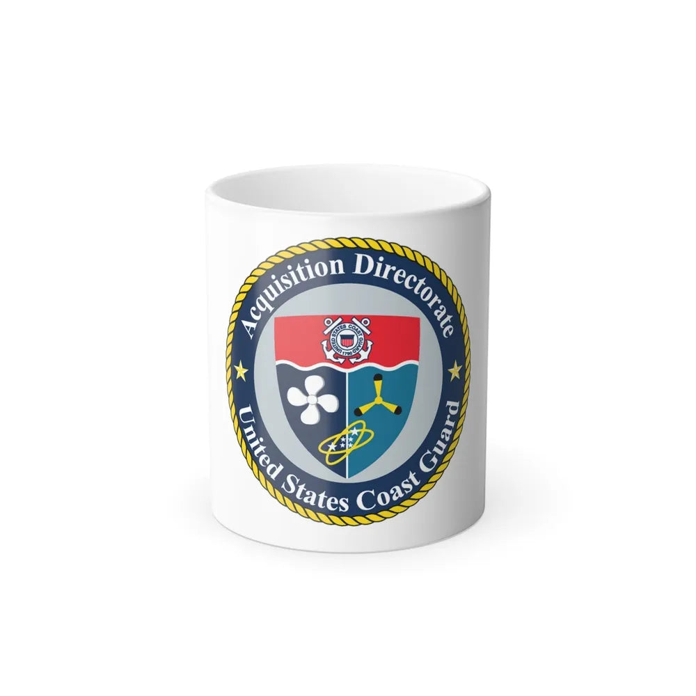 USCG Acquisition Directorate (U.S. Coast Guard) Color Changing Mug 11oz-11oz-Go Mug Yourself