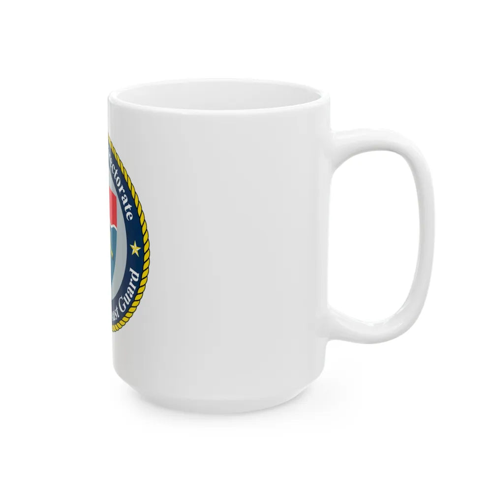 USCG Acquisition Directorate (U.S. Coast Guard) White Coffee Mug-Go Mug Yourself