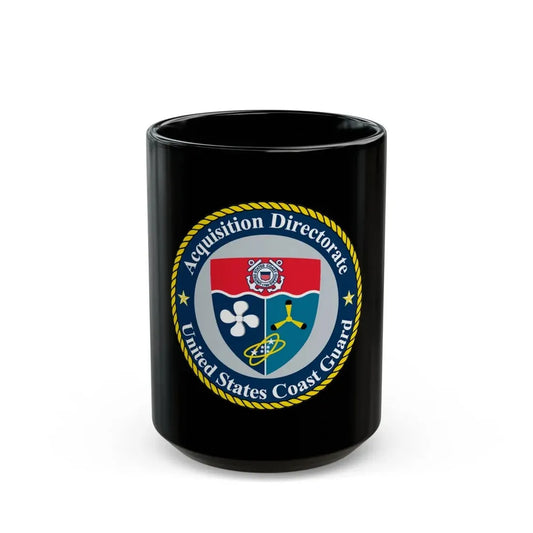 USCG Acquisition Directorate (U.S. Coast Guard) Black Coffee Mug 15oz - Go Mug Yourself
