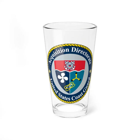 USCG Acquisition Directorate (U.S. Coast Guard) Pint Glass 16oz 16oz - Go Mug Yourself