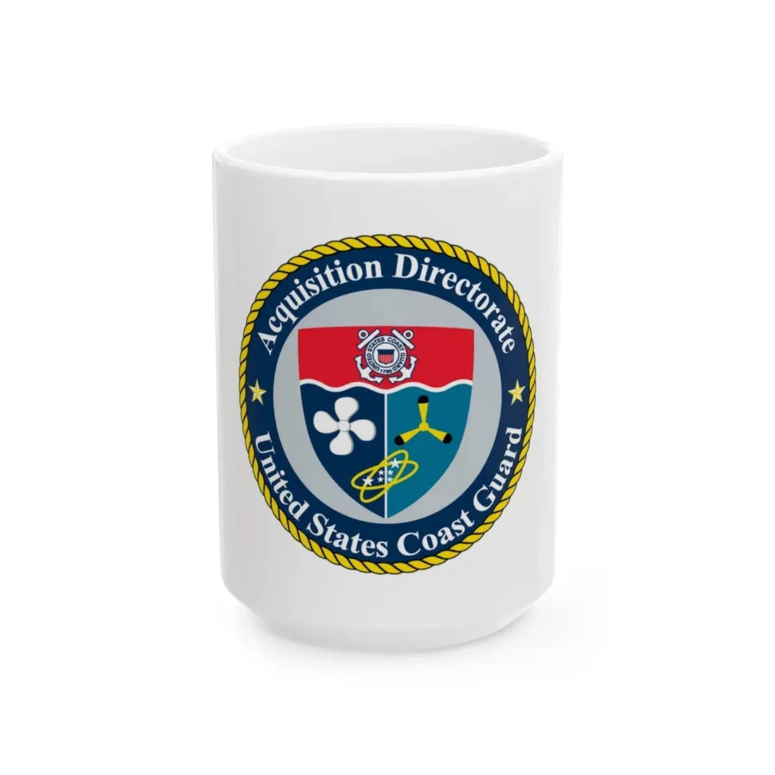 USCG Acquisition Directorate (U.S. Coast Guard) White Coffee Mug 15oz - Go Mug Yourself