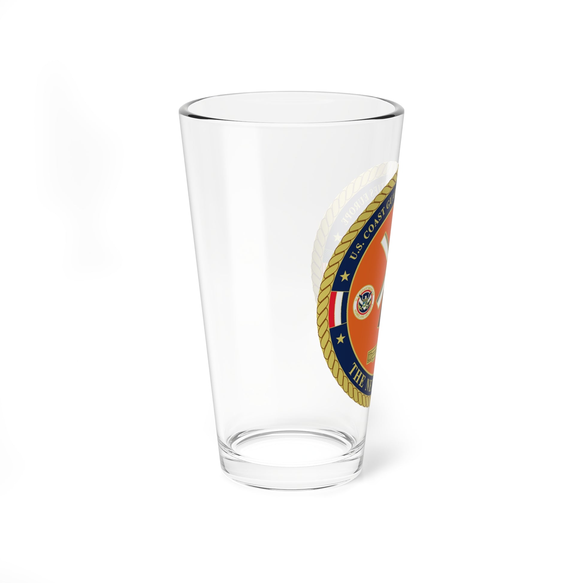 USCG ACTEURO The Netherlands (U.S. Coast Guard) Pint Glass 16oz-Go Mug Yourself