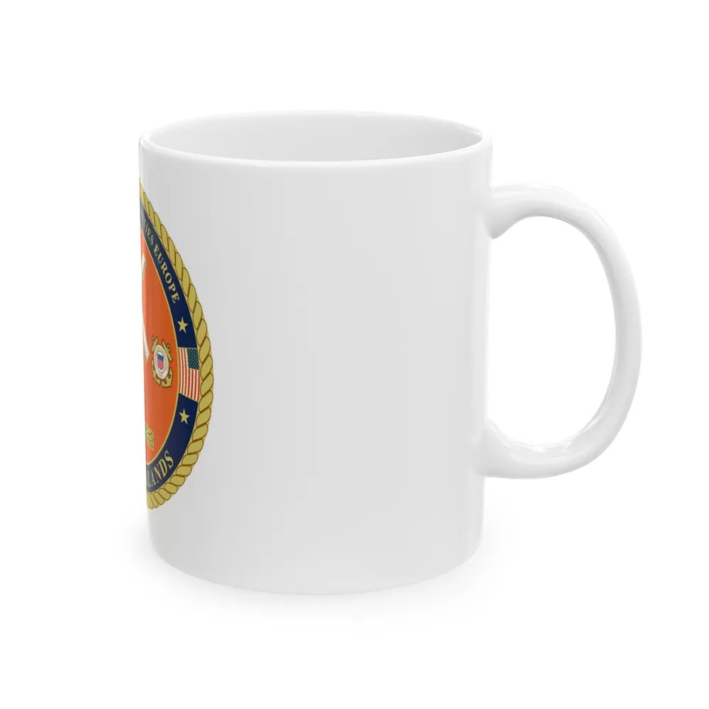 USCG ACTEURO The Netherlands (U.S. Coast Guard) White Coffee Mug-Go Mug Yourself