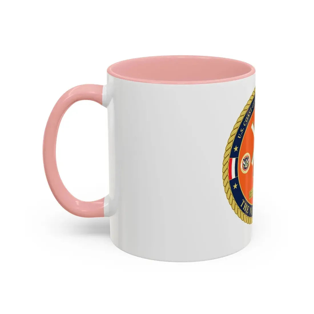 USCG ACTEURO The Netherlands (U.S. Coast Guard) Accent Coffee Mug - Go Mug Yourself