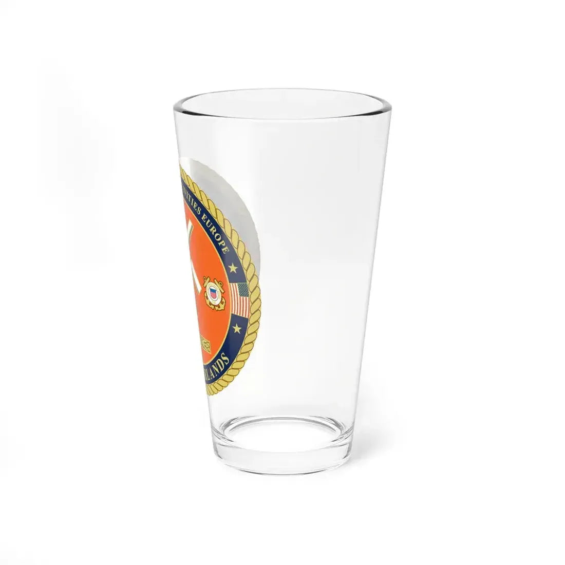 USCG ACTEURO The Netherlands (U.S. Coast Guard) Pint Glass 16oz - Go Mug Yourself