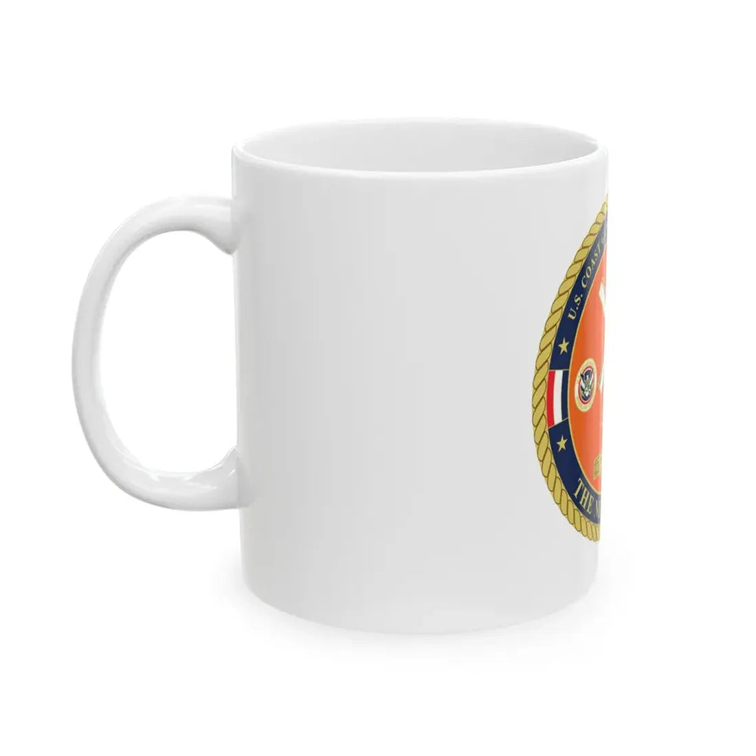 USCG ACTEURO The Netherlands (U.S. Coast Guard) White Coffee Mug - Go Mug Yourself