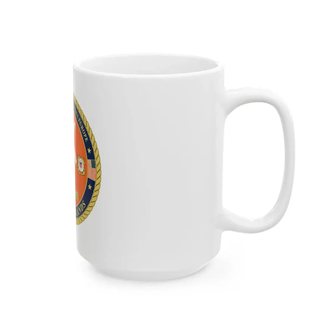 USCG ACTEURO The Netherlands (U.S. Coast Guard) White Coffee Mug - Go Mug Yourself