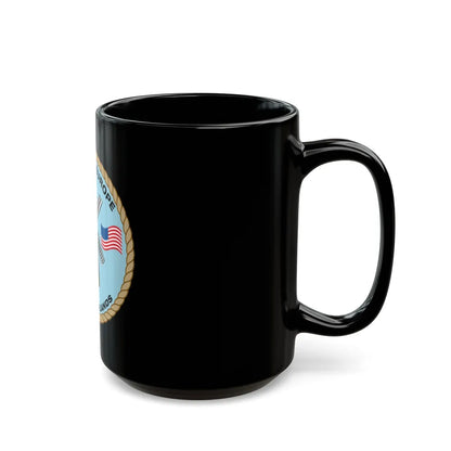 USCG Activities Europe the Netherlands (U.S. Coast Guard) Black Coffee Mug-Go Mug Yourself