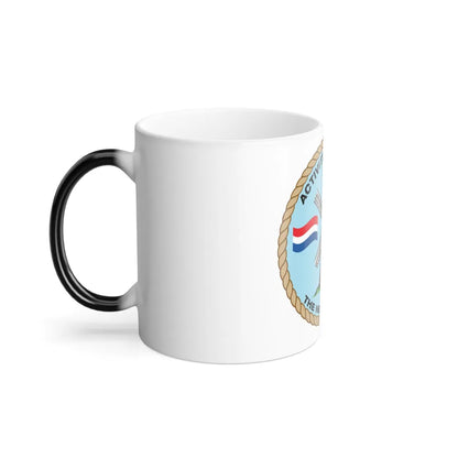 USCG Activities Europe the Netherlands (U.S. Coast Guard) Color Changing Mug 11oz-Go Mug Yourself