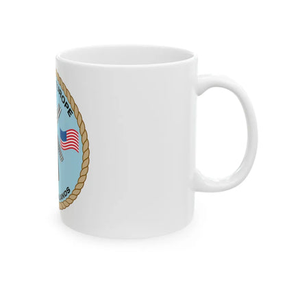 USCG Activities Europe the Netherlands (U.S. Coast Guard) White Coffee Mug-Go Mug Yourself