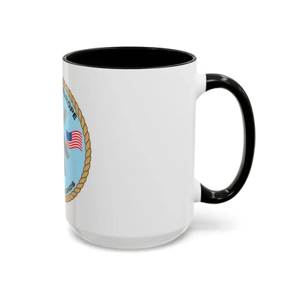 USCG Activities Europe the Netherlands (U.S. Coast Guard) Accent Coffee Mug - Go Mug Yourself
