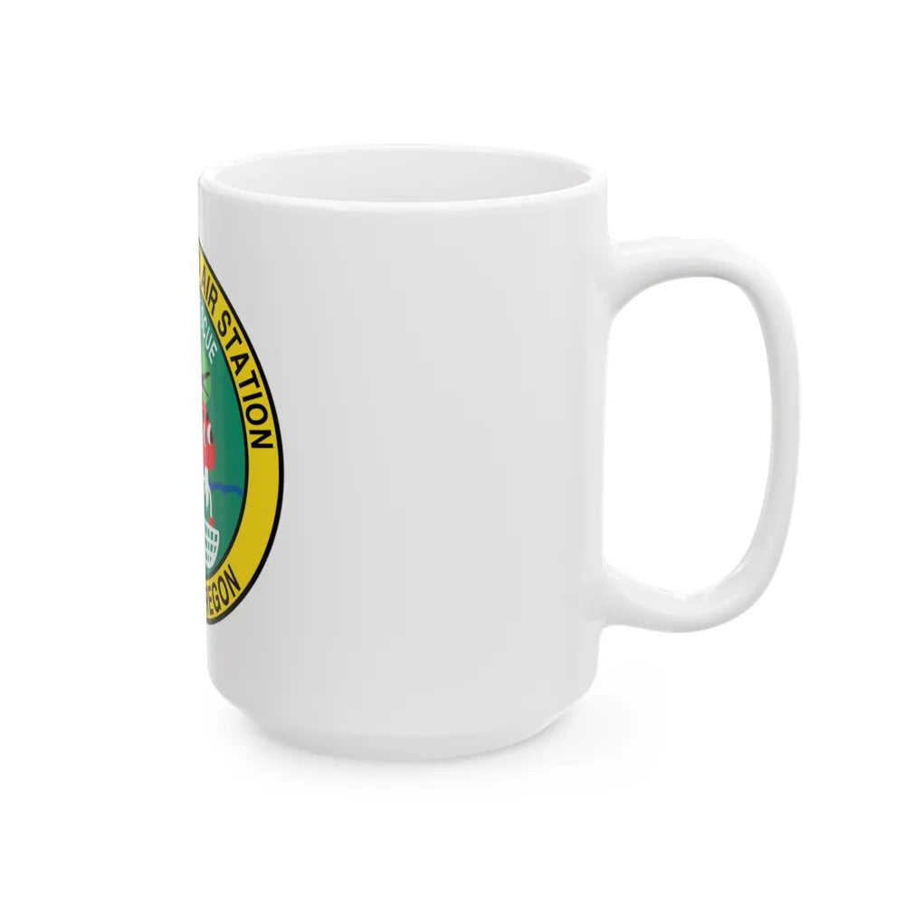 USCG Air Station Astoria (U.S. Coast Guard) White Coffee Mug-Go Mug Yourself