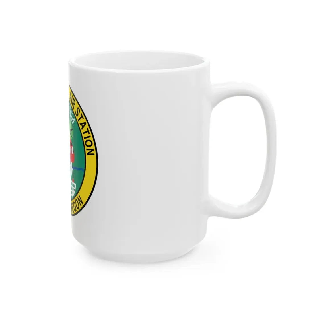 USCG Air Station Astoria (U.S. Coast Guard) White Coffee Mug - Go Mug Yourself