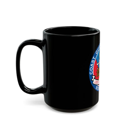 USCG Air Station Borinquen Les SAR Frog (U.S. Coast Guard) Black Coffee Mug-Go Mug Yourself