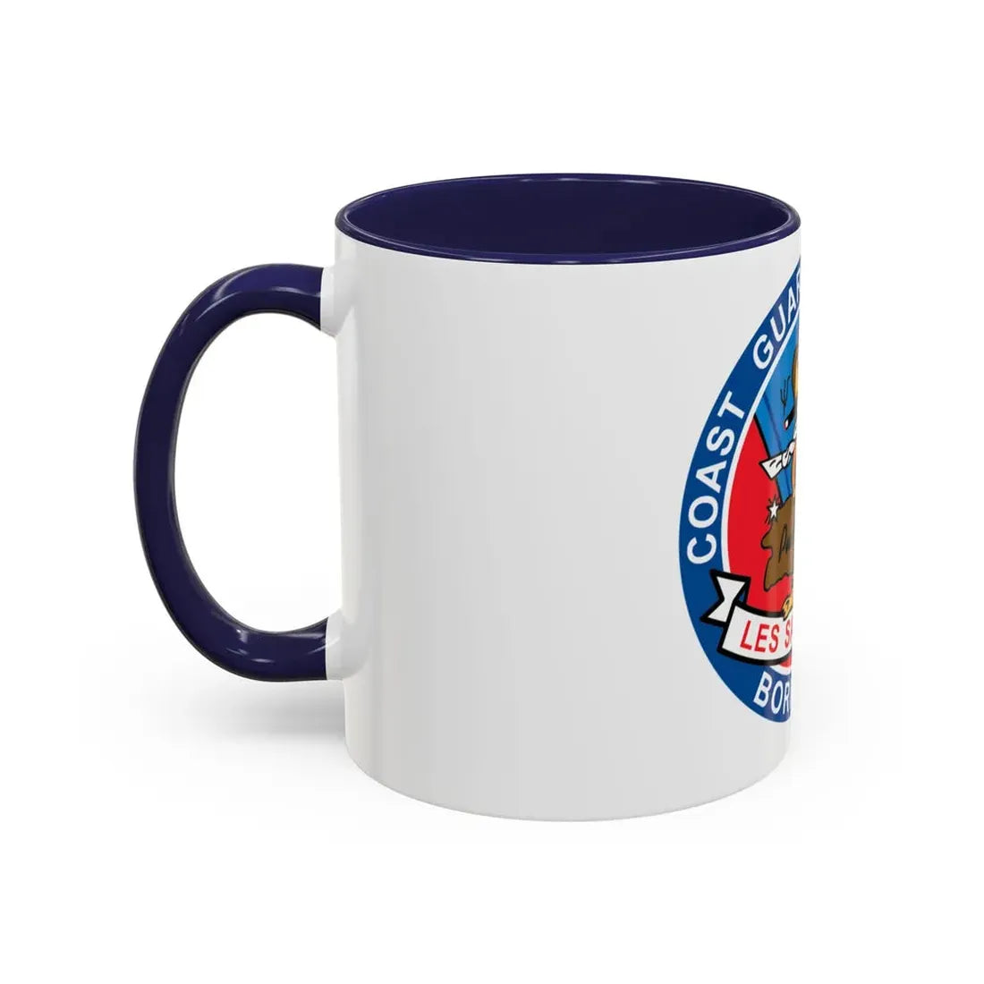 USCG Air Station Borinquen   Les SAR Frog (U.S. Coast Guard) Accent Coffee Mug - Go Mug Yourself