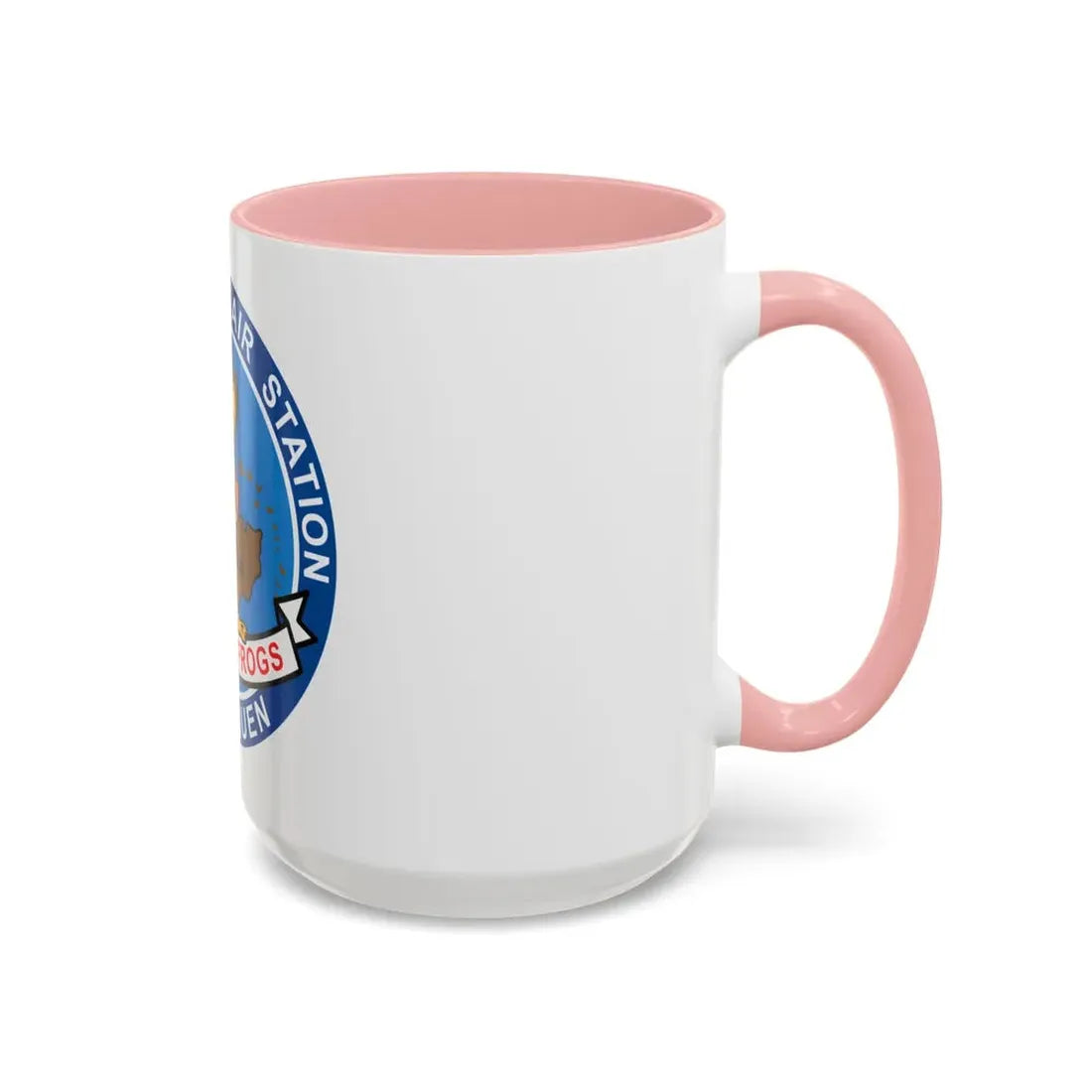 USCG Air Station Borinquen   Les SAR Frog (U.S. Coast Guard) Accent Coffee Mug - Go Mug Yourself