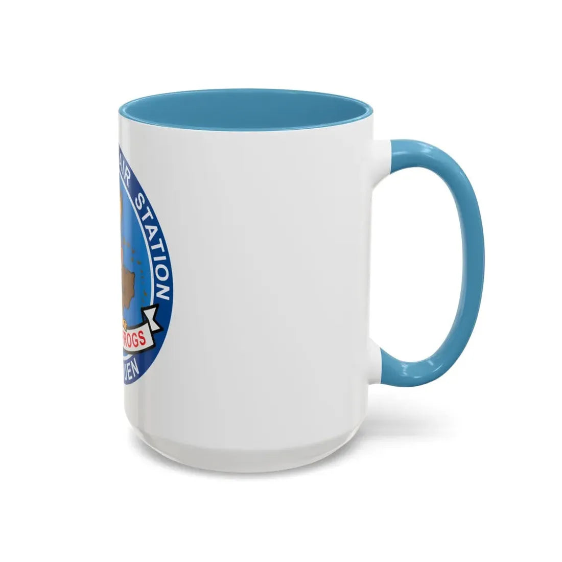 USCG Air Station Borinquen   Les SAR Frog (U.S. Coast Guard) Accent Coffee Mug - Go Mug Yourself