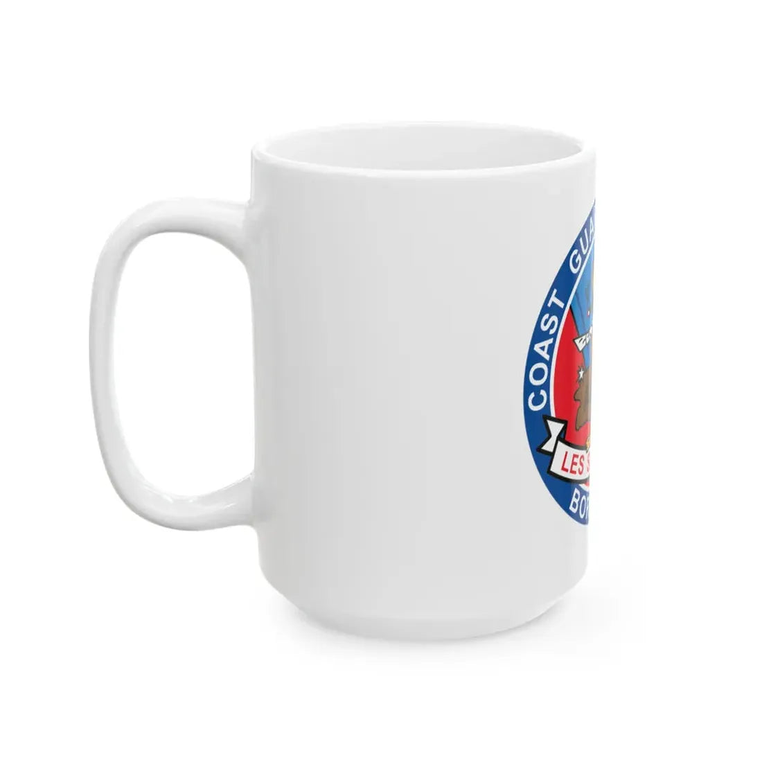 USCG Air Station Borinquen   Les SAR Frog (U.S. Coast Guard) White Coffee Mug - Go Mug Yourself