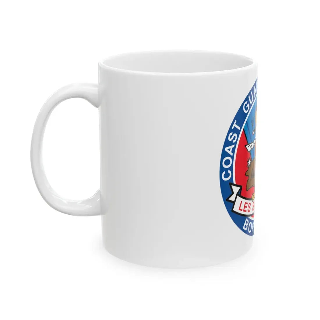 USCG Air Station Borinquen   Les SAR Frog (U.S. Coast Guard) White Coffee Mug - Go Mug Yourself