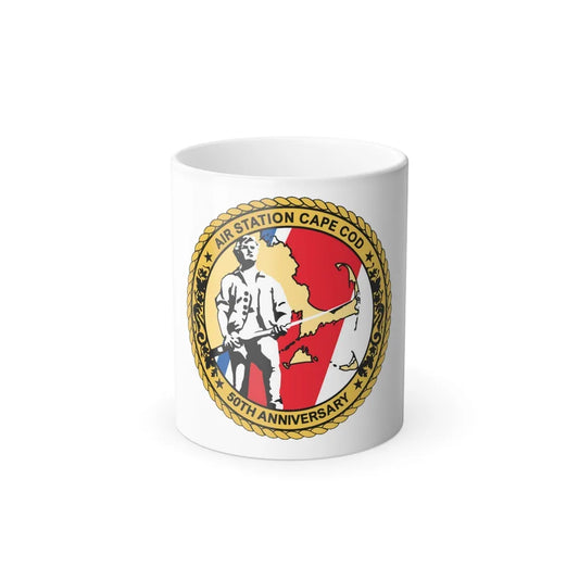 USCG Air Station CAPE COD (U.S. Coast Guard) Color Changing Mug 11oz-11oz-Go Mug Yourself
