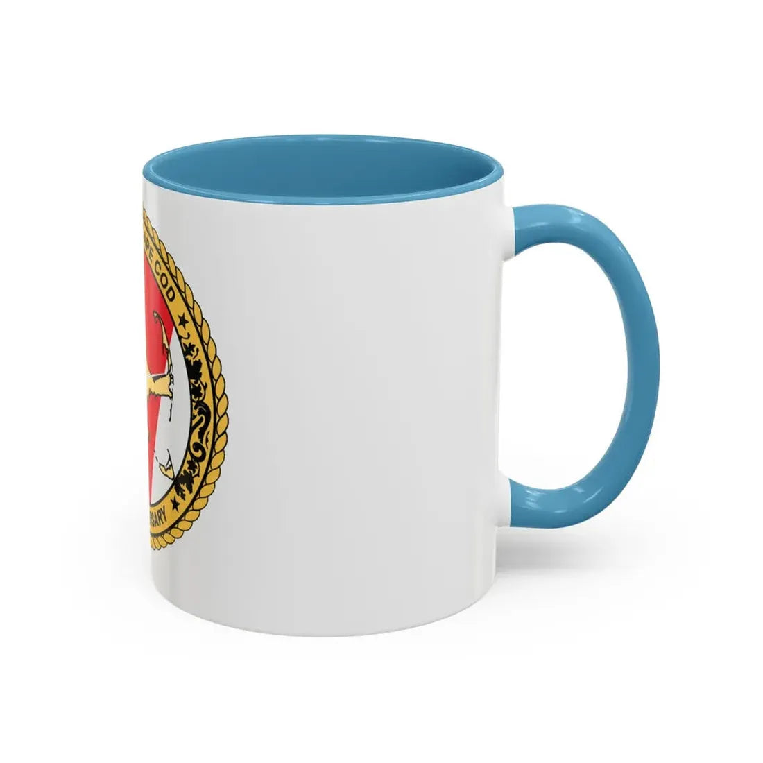 USCG Air Station CAPE COD (U.S. Coast Guard) Accent Coffee Mug - Go Mug Yourself