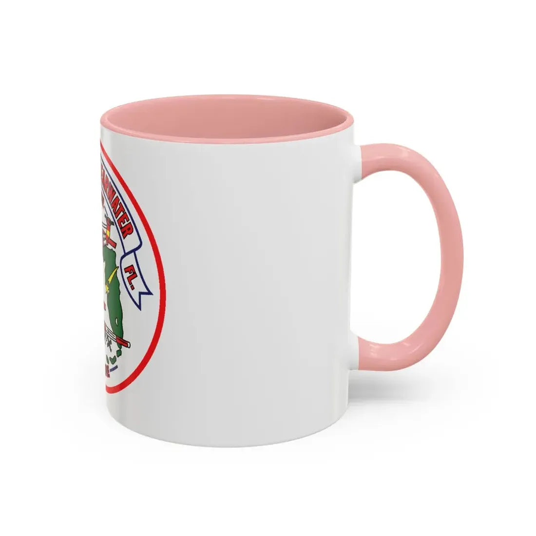 USCG Air Station Clearwater FL (U.S. Coast Guard) Accent Coffee Mug - Go Mug Yourself