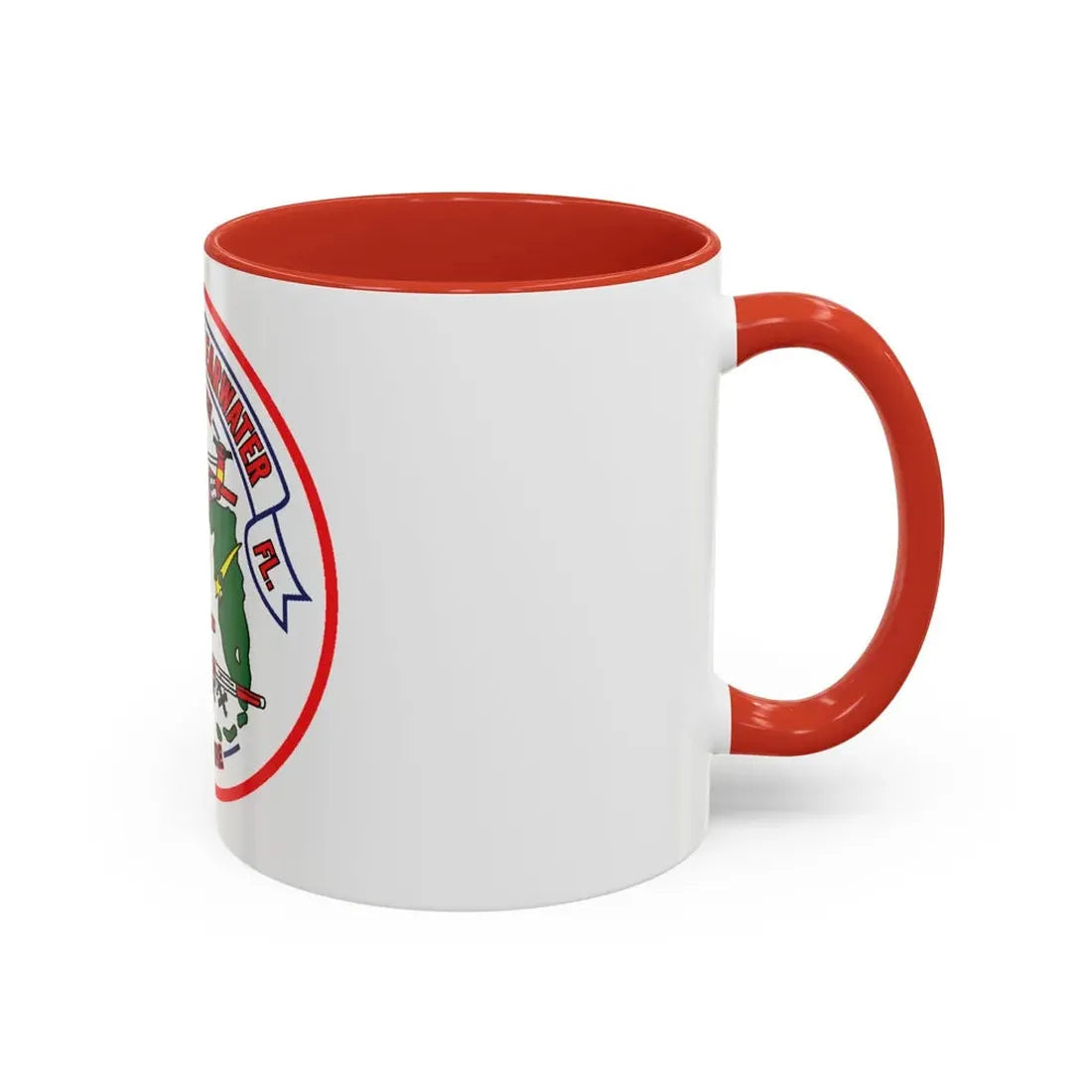 USCG Air Station Clearwater FL (U.S. Coast Guard) Accent Coffee Mug - Go Mug Yourself