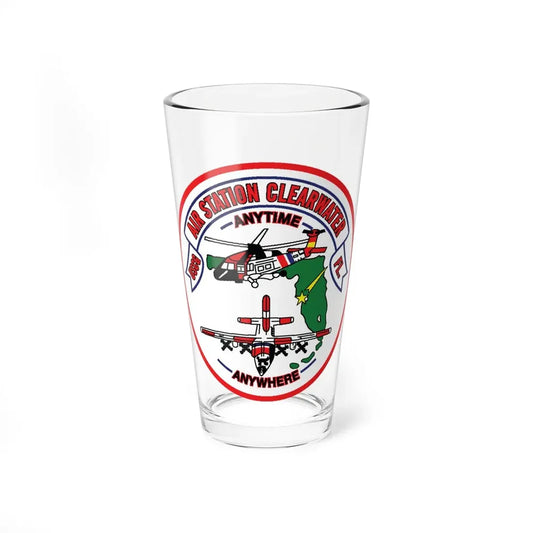 USCG Air Station Clearwater FL (U.S. Coast Guard) Pint Glass 16oz 16oz - Go Mug Yourself