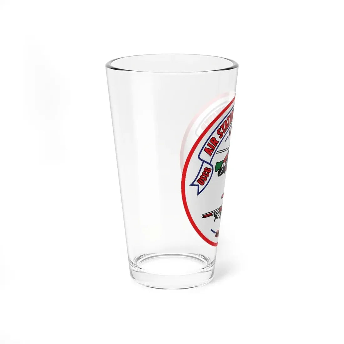USCG Air Station Clearwater FL (U.S. Coast Guard) Pint Glass 16oz - Go Mug Yourself