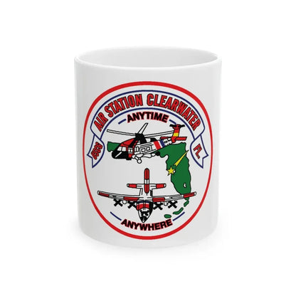 USCG Air Station Clearwater FL (U.S. Coast Guard) White Coffee Mug 11oz - Go Mug Yourself