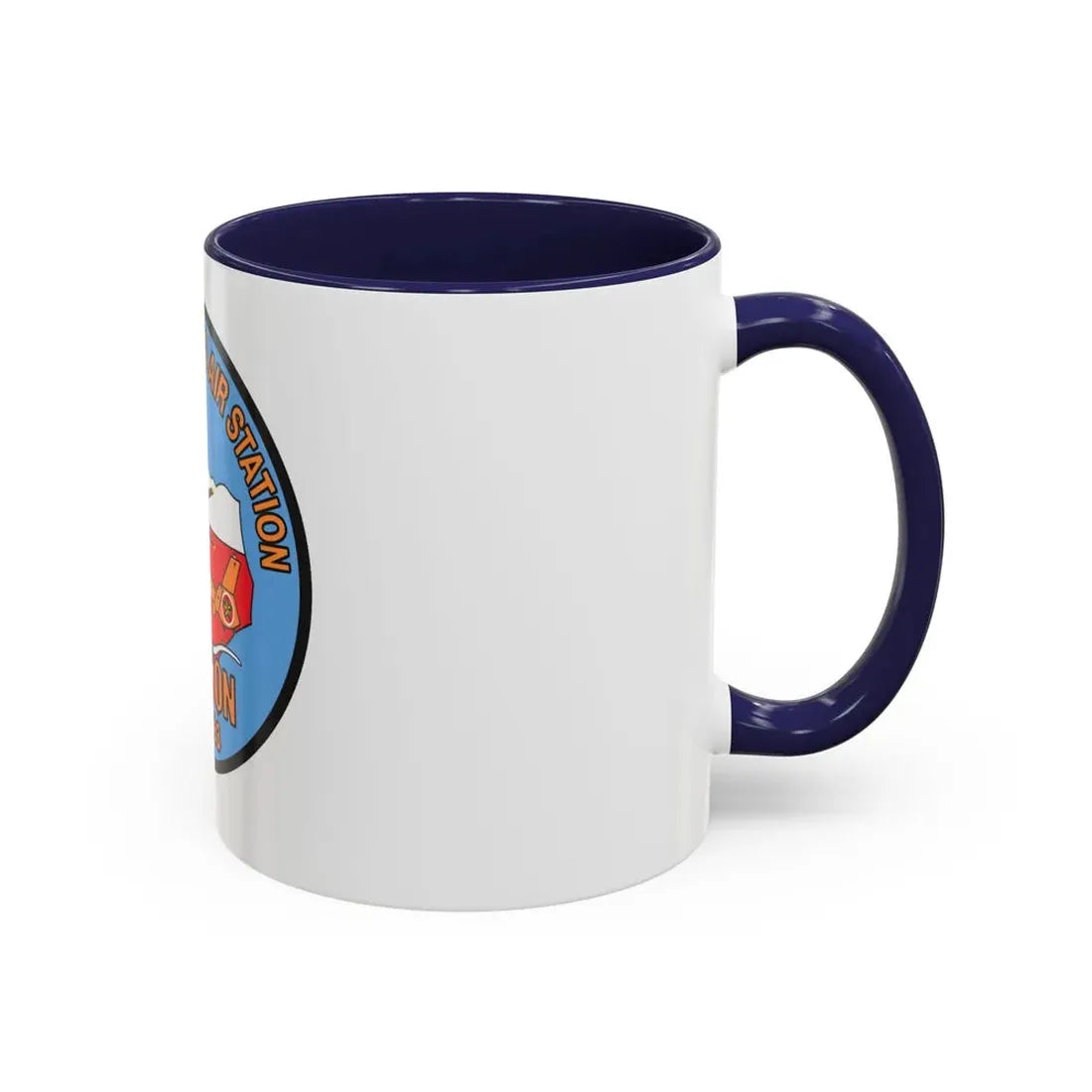 USCG Air Station Houston 2 (U.S. Coast Guard) Accent Coffee Mug - Go Mug Yourself