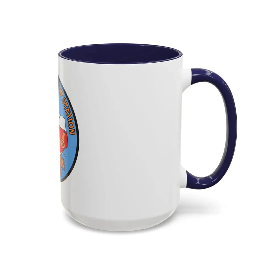 USCG Air Station Houston 2 (U.S. Coast Guard) Accent Coffee Mug - Go Mug Yourself