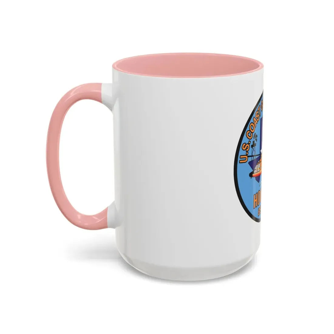 USCG Air Station Houston 2 (U.S. Coast Guard) Accent Coffee Mug - Go Mug Yourself