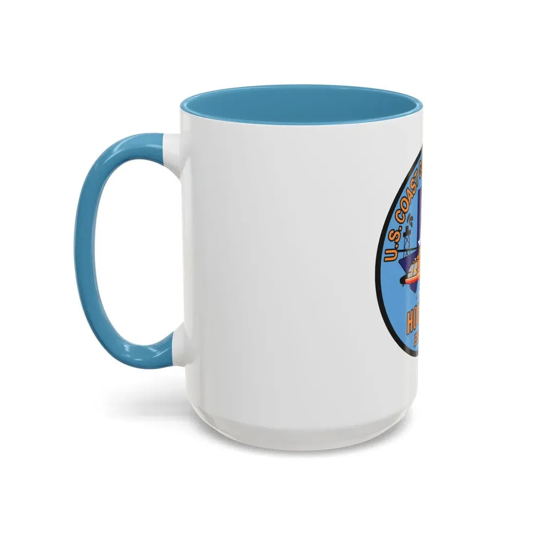 USCG Air Station Houston 2 (U.S. Coast Guard) Accent Coffee Mug - Go Mug Yourself