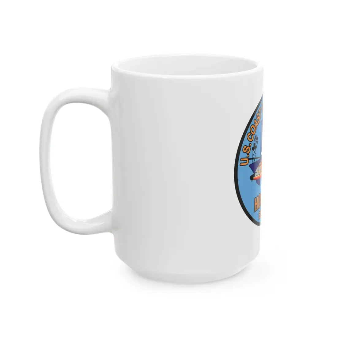 USCG Air Station Houston 2 (U.S. Coast Guard) White Coffee Mug - Go Mug Yourself