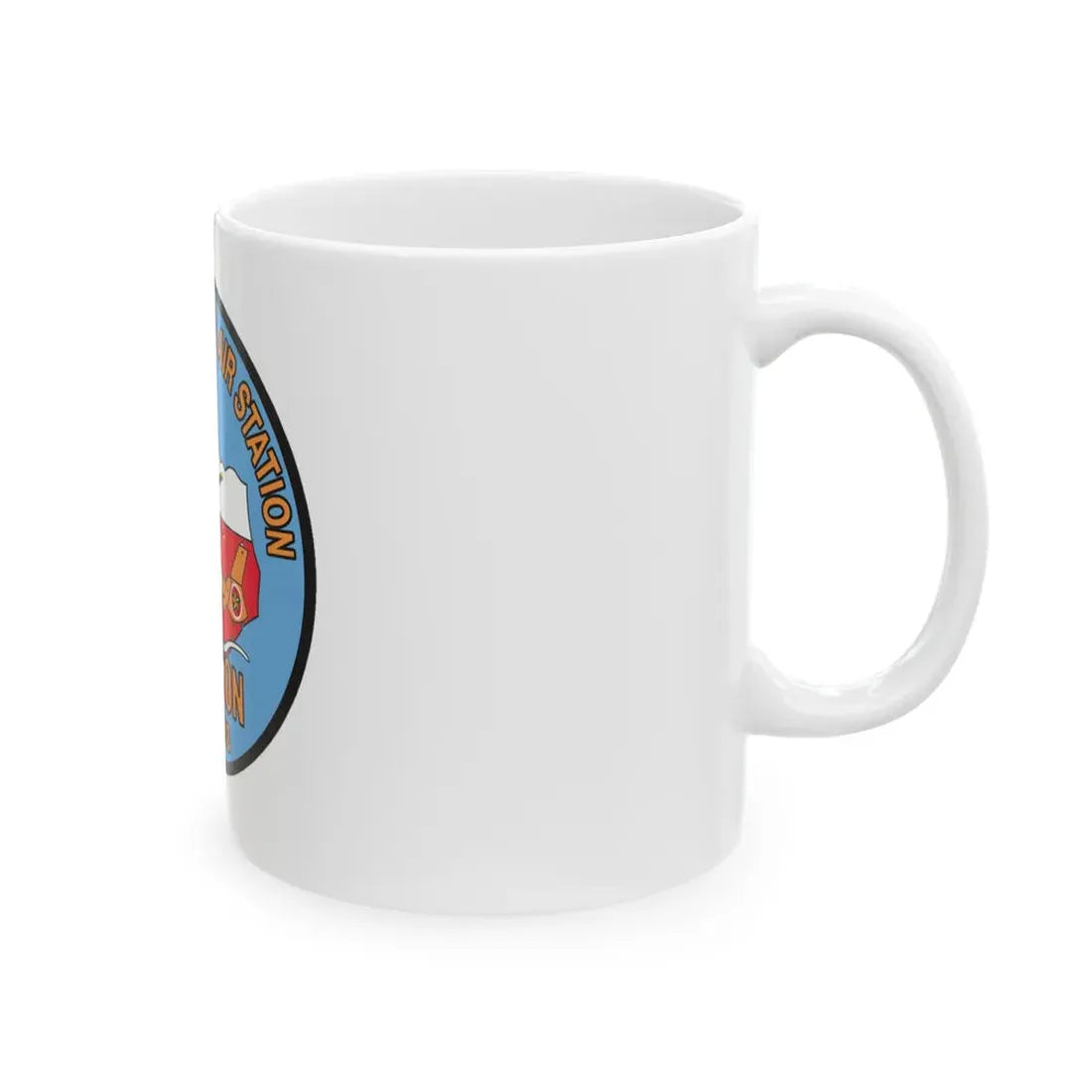 USCG Air Station Houston 2 (U.S. Coast Guard) White Coffee Mug - Go Mug Yourself