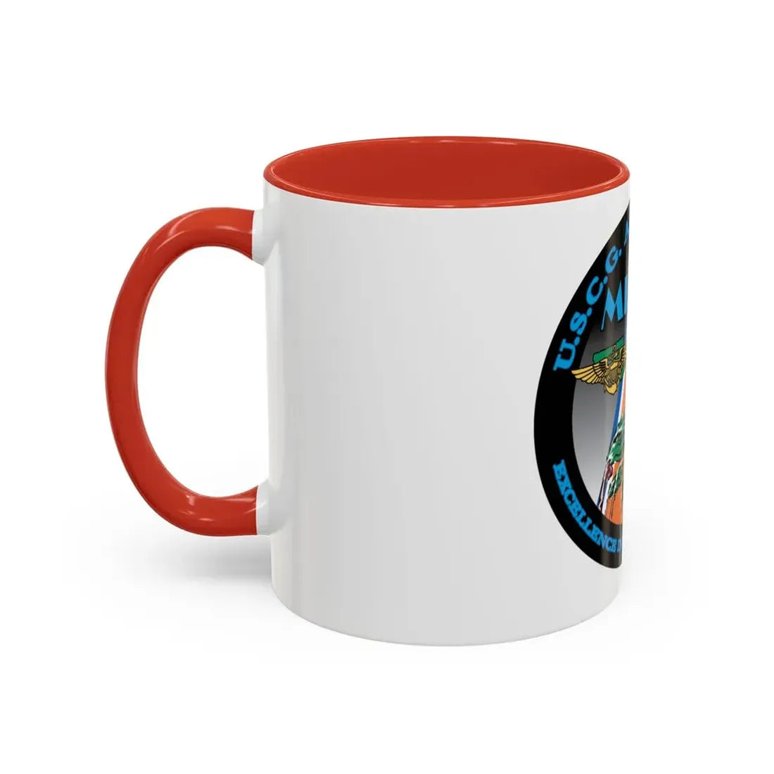 USCG Air Station Miami (U.S. Coast Guard) Accent Coffee Mug - Go Mug Yourself