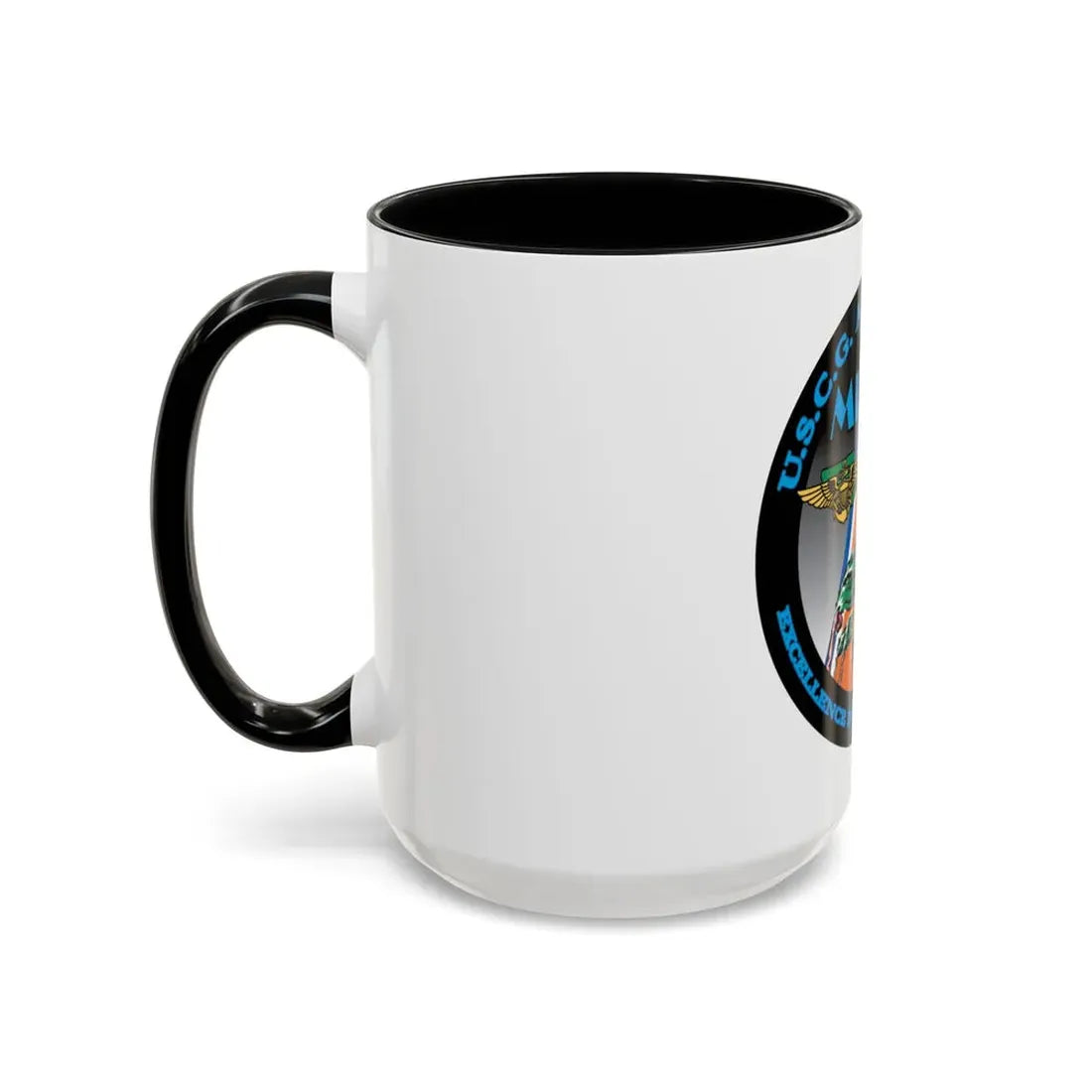 USCG Air Station Miami (U.S. Coast Guard) Accent Coffee Mug - Go Mug Yourself