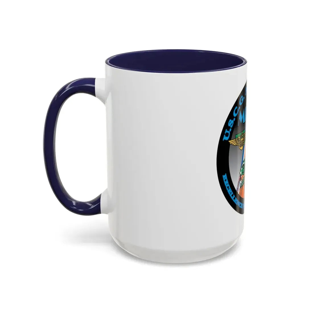 USCG Air Station Miami (U.S. Coast Guard) Accent Coffee Mug - Go Mug Yourself