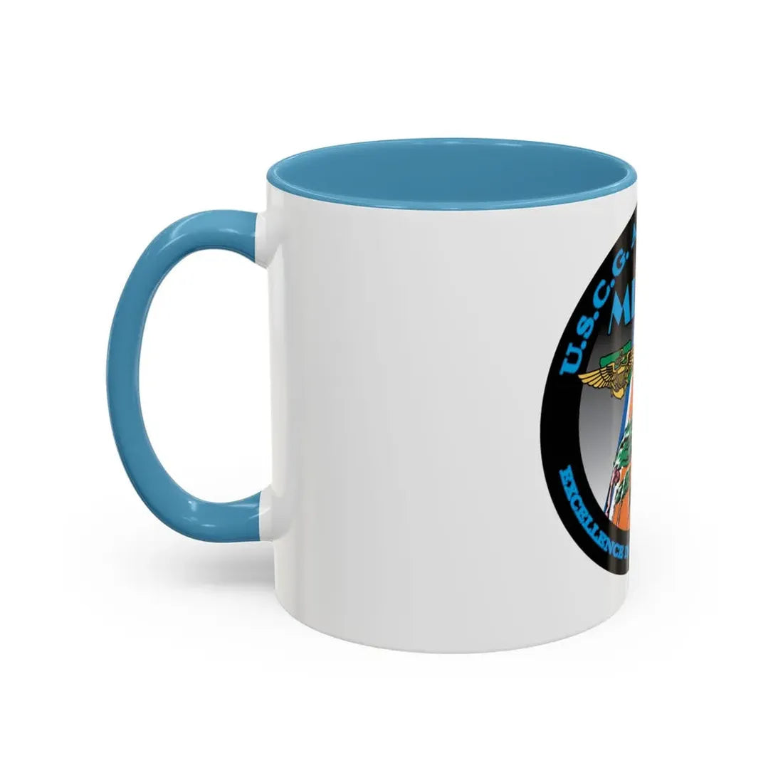USCG Air Station Miami (U.S. Coast Guard) Accent Coffee Mug - Go Mug Yourself