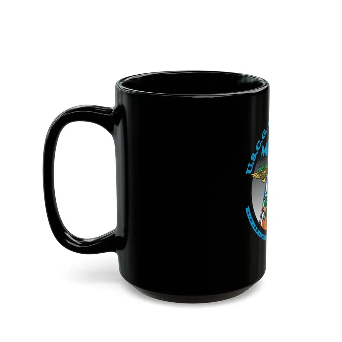 USCG Air Station Miami (U.S. Coast Guard) Black Coffee Mug - Go Mug Yourself