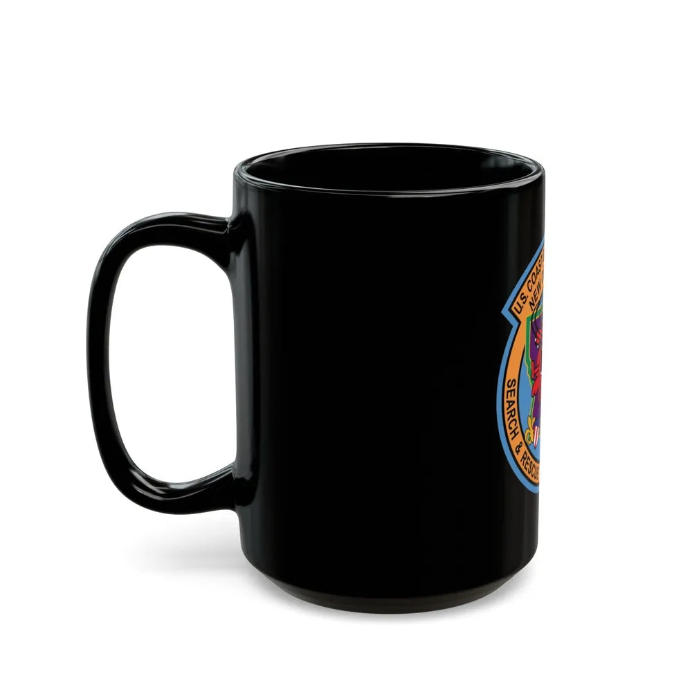 USCG Air Station New Orleans (U.S. Coast Guard) Black Coffee Mug-Go Mug Yourself