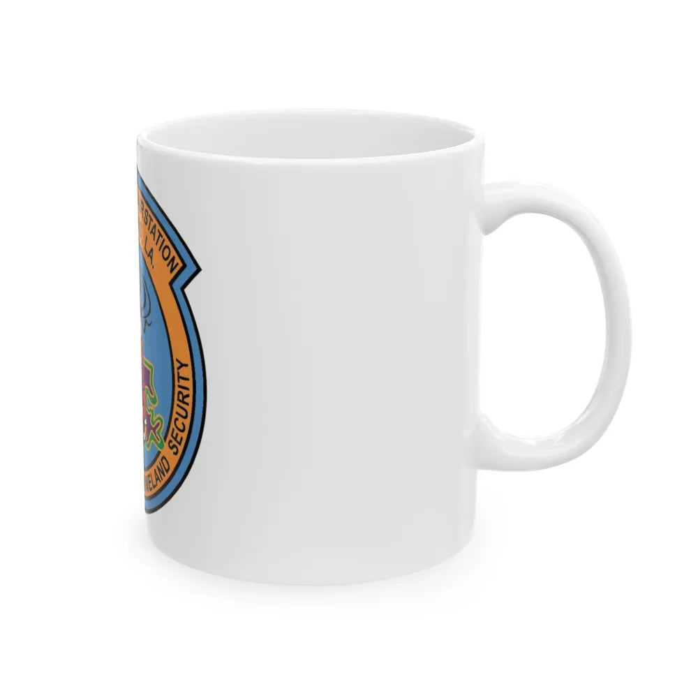 USCG Air Station New Orleans (U.S. Coast Guard) White Coffee Mug-Go Mug Yourself