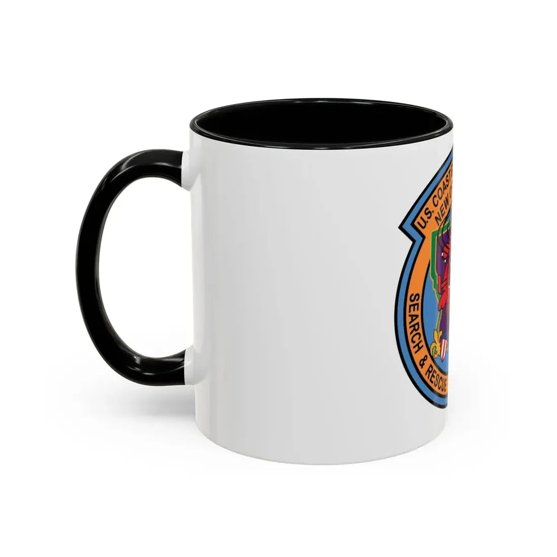 USCG Air Station New Orleans (U.S. Coast Guard) Accent Coffee Mug - Go Mug Yourself