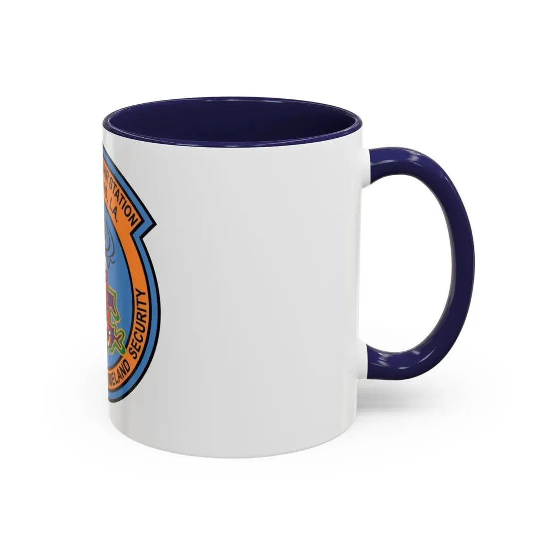 USCG Air Station New Orleans (U.S. Coast Guard) Accent Coffee Mug - Go Mug Yourself