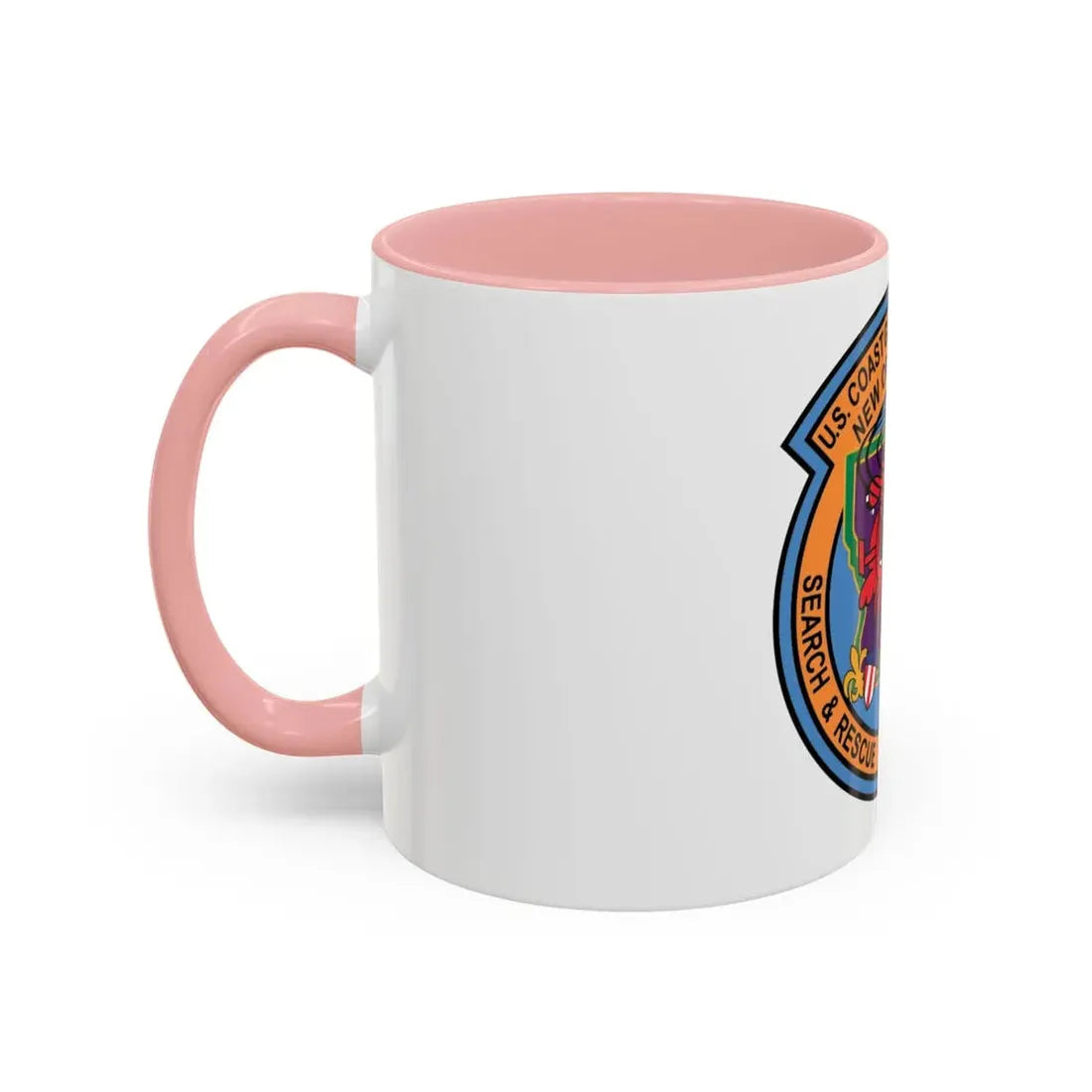 USCG Air Station New Orleans (U.S. Coast Guard) Accent Coffee Mug - Go Mug Yourself