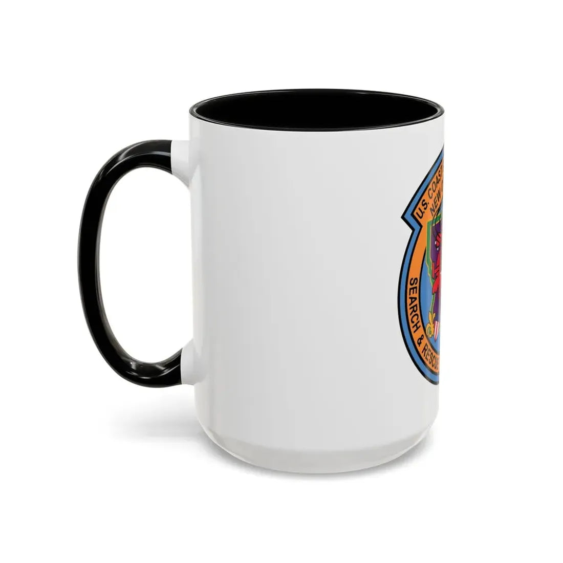 USCG Air Station New Orleans (U.S. Coast Guard) Accent Coffee Mug - Go Mug Yourself