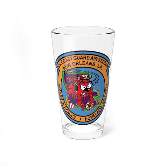 USCG Air Station New Orleans (U.S. Coast Guard) Pint Glass 16oz 16oz - Go Mug Yourself