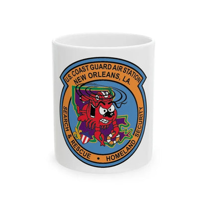 USCG Air Station New Orleans (U.S. Coast Guard) White Coffee Mug 11oz - Go Mug Yourself